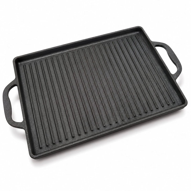 PLANCHETA DE FIERRO FUNDIDO 28X35 CM - 2