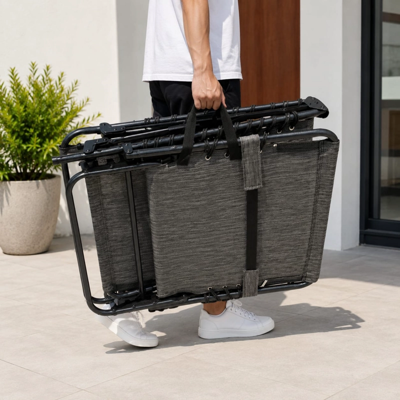 REPOSERA PLEGABLE CAMPING POLIURETANO FOAM PAD GRIS - 4