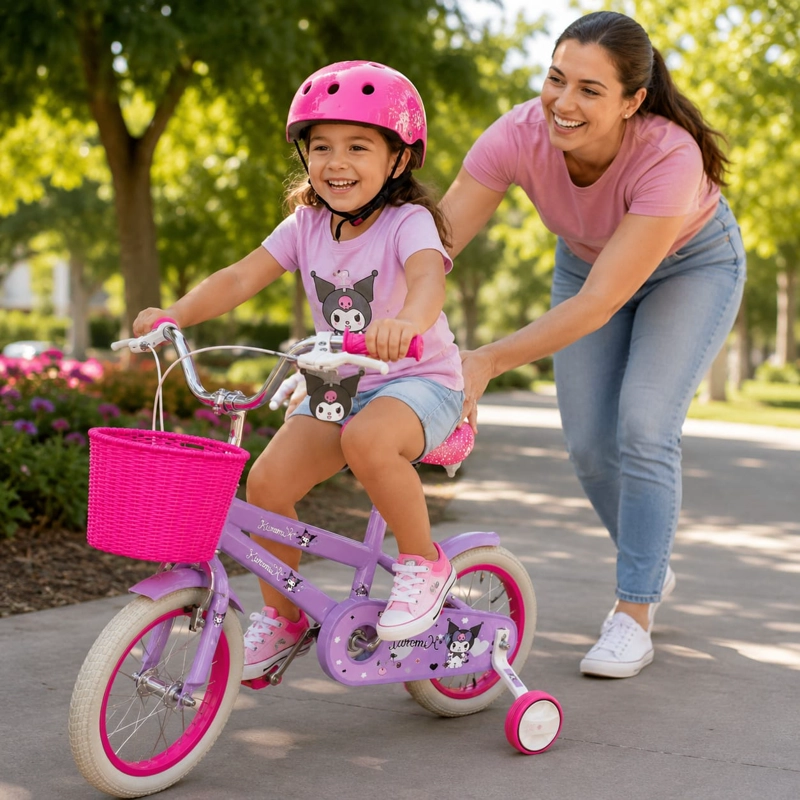 BICICLETA INFANTIL ÑIÑA KUROM LILA - 3