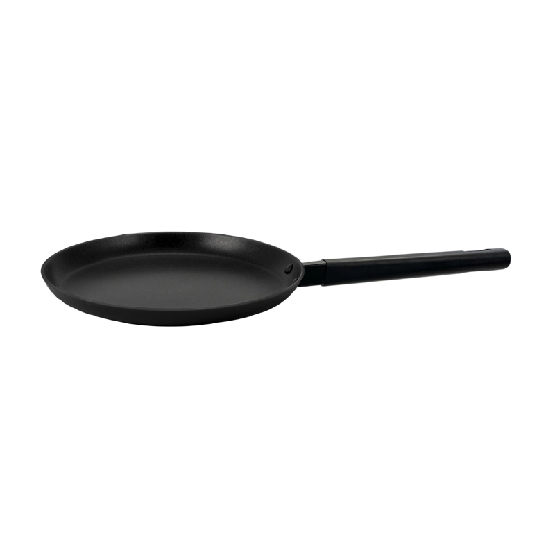 PANQUEQUERA DE ALUMINIO C/ANTIADHERENTE DE 22CM COLOR NEGRO DAY22 - 1