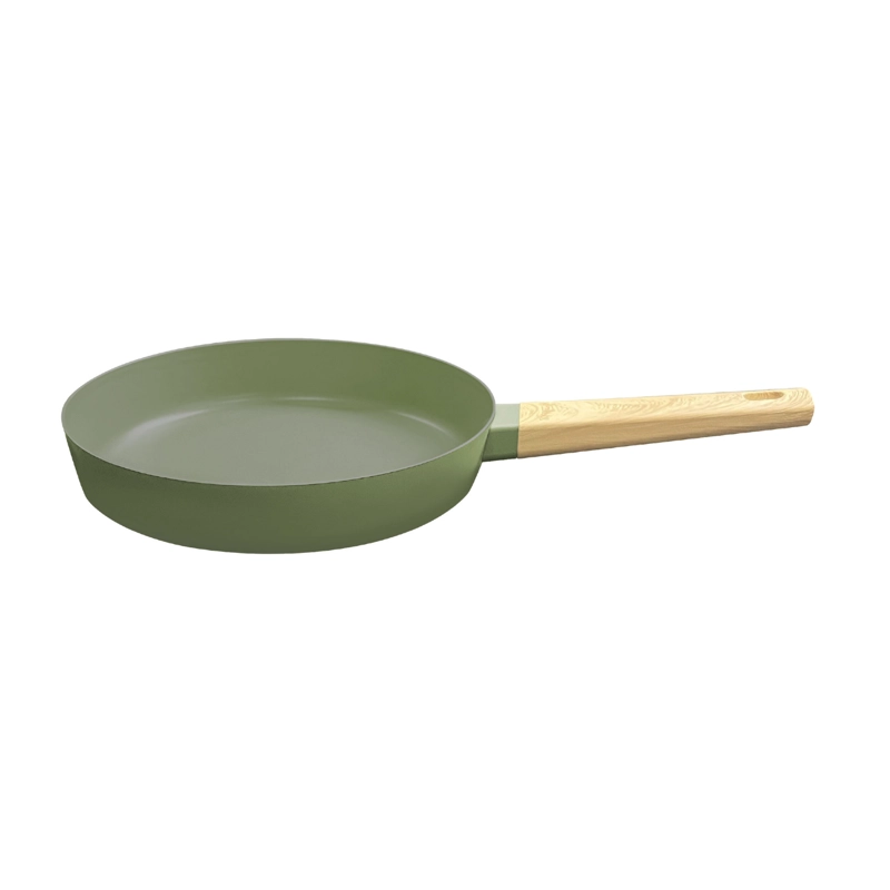 SARTEN HUDSON OLIVE 22 CM CON ANTIADHERENTE 1.3 L COLOR VERDE OLIVA OLI08 - 1