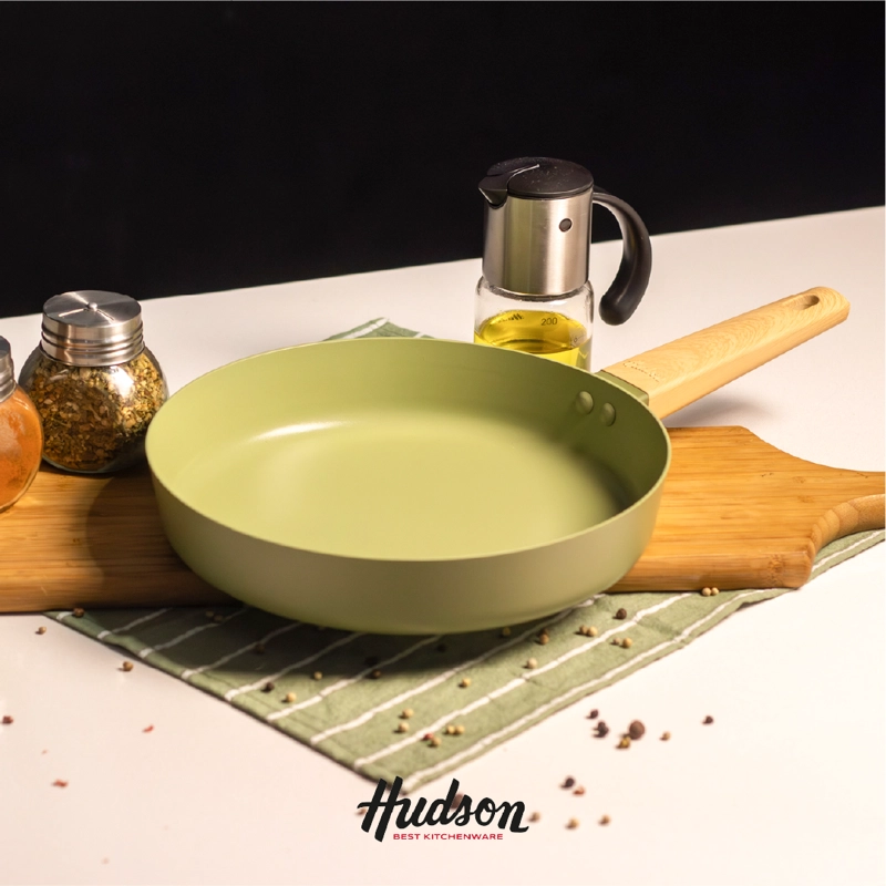 SARTE N HUDSON OLIVE 26 CM CON ANTIADHERENTE 1.8 L COLOR VERDE OLIVA OLI10 - 2