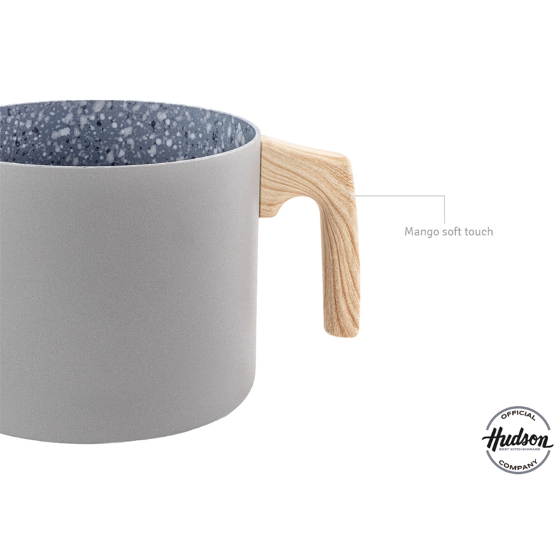 LECHERO 14CM LINEA GRANITO HUDSON GRIS GRS27 - 2