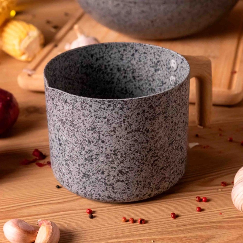 LECHERO 14CM LINEA GRANITO HUDSON GRIS  STO27 - 2