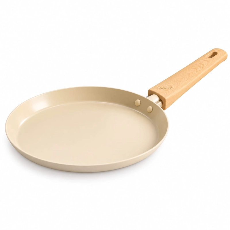 PANQUEQUERA 22 CM ANTIADHERENTE CERAMICO HARMONY HUDSON BEIGE HAR33 - 1