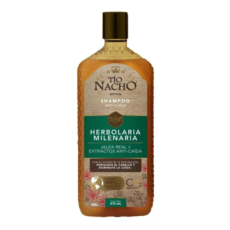 SHAMPOO CABELLO TÍO NACHO HERBOLARIA 415 ML - 2