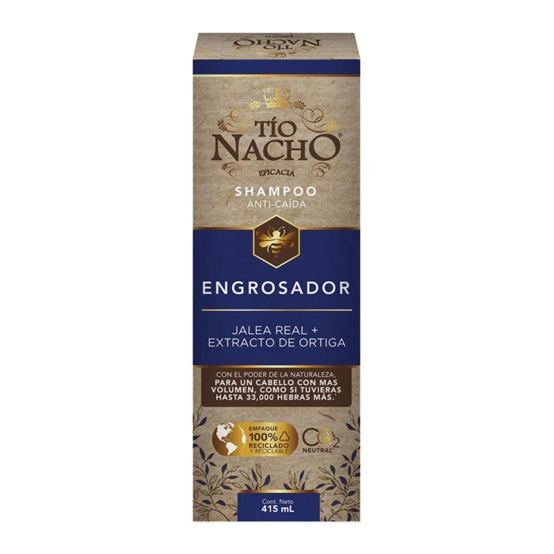 SHAMPOO CABELLO TÍO NACHO ENGROSADOR 415 ML - 3