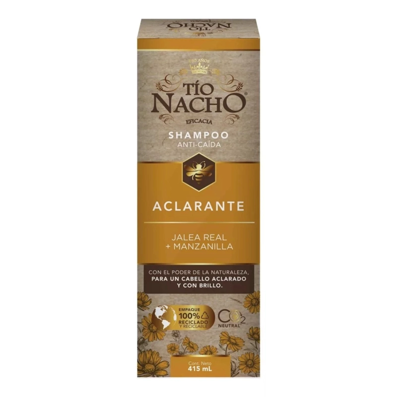 TIO NACHO SHAMPOO ACLARANTE 415 ML - 4