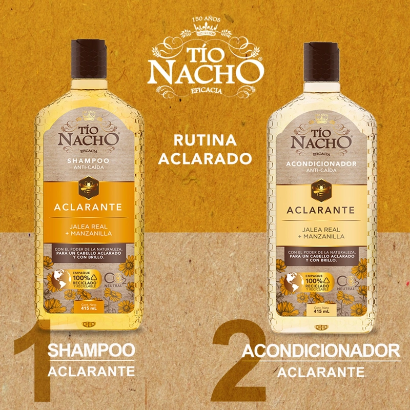 TIO NACHO SHAMPOO ACLARANTE 415 ML - 5