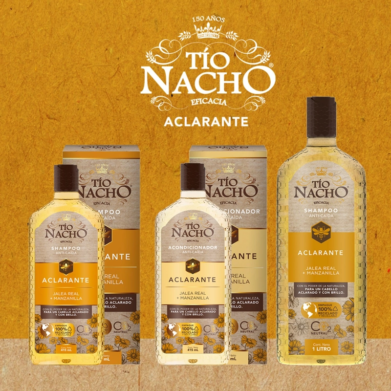 TIO NACHO SHAMPOO ACLARANTE 415 ML - 7