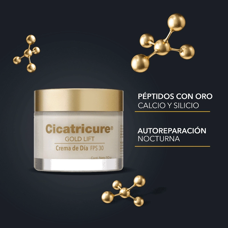 CREMA ROSTRO CICATRICURE GOLD LIFT DIA 50 G - 9