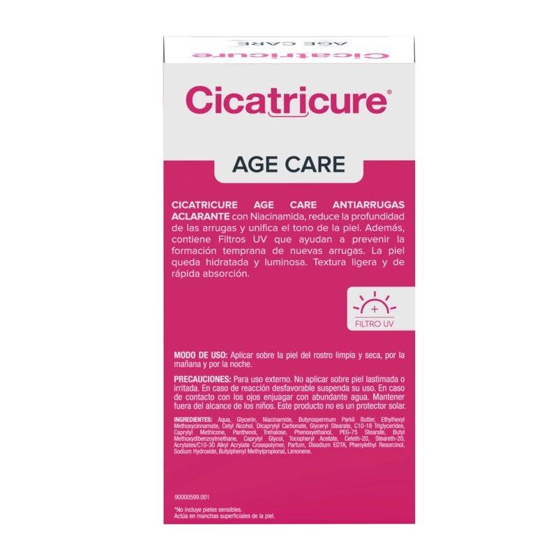 CICATRICURE AGE CARE CREMA ANTIARRUGAS ACLARANTE 50 G - 2