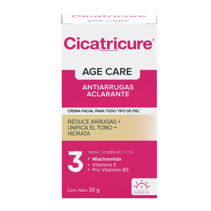 CICATRICURE AGE CARE CREMA ANTIARRUGAS ACLARANTE 50 G - 3