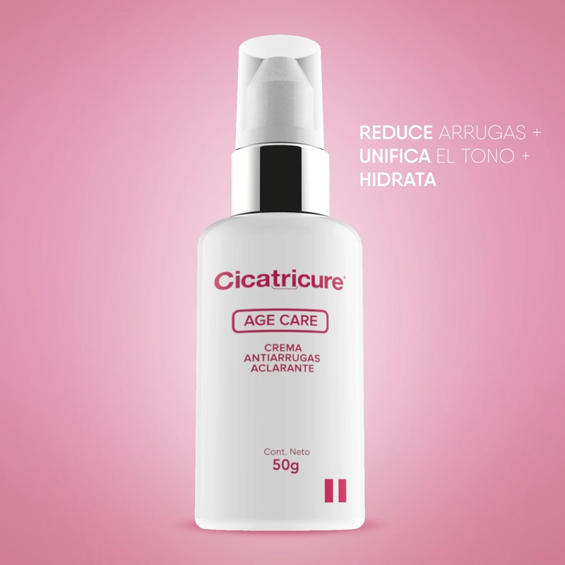 CICATRICURE AGE CARE CREMA ANTIARRUGAS ACLARANTE 50 G - 8