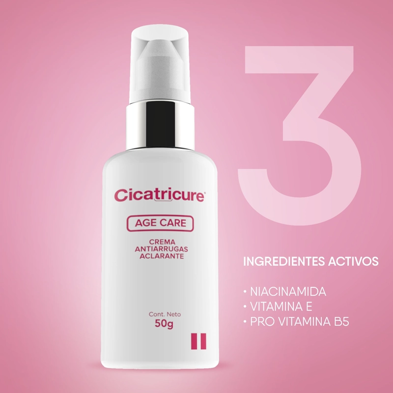 CICATRICURE AGE CARE CREMA ANTIARRUGAS ACLARANTE 50 G - 9
