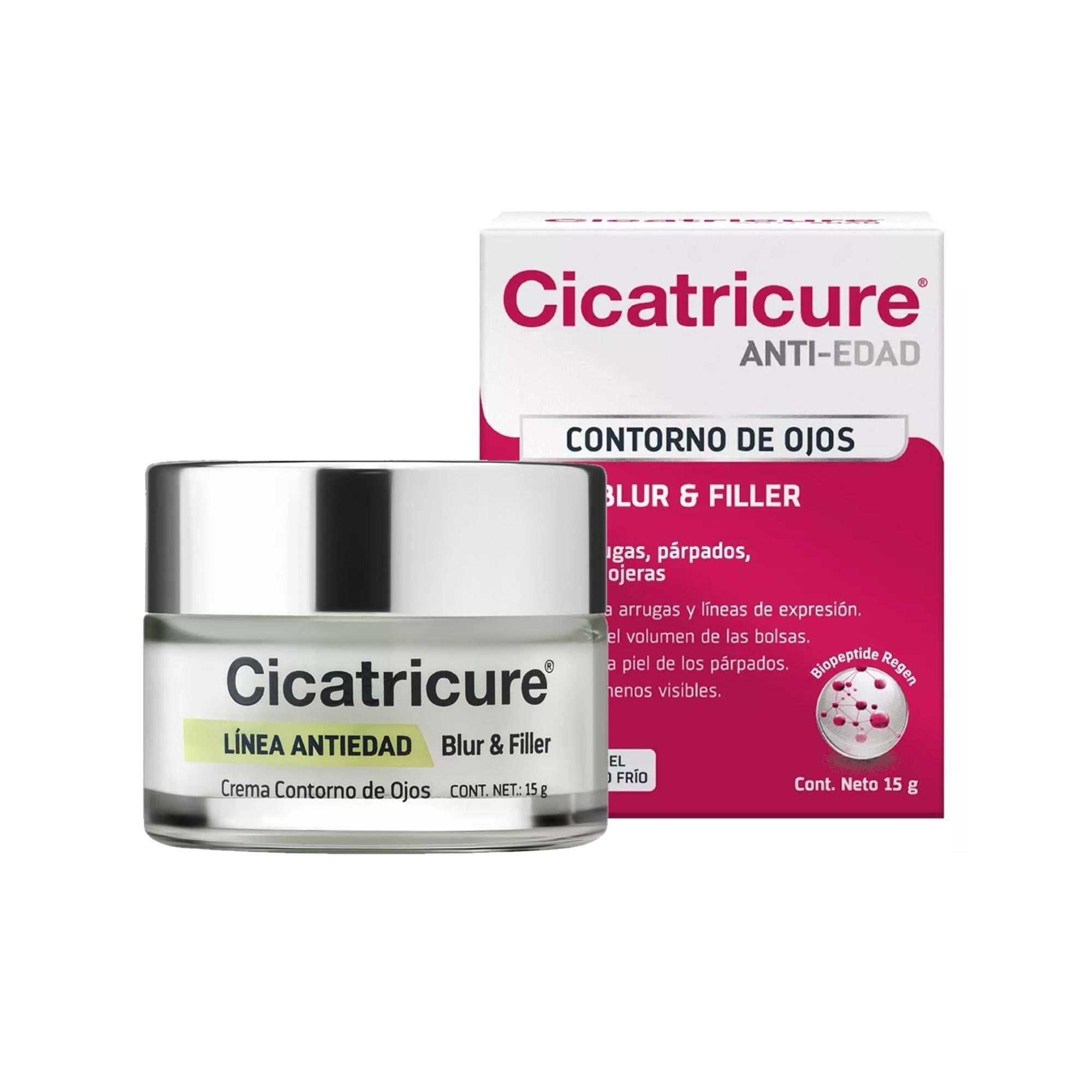 CICATRICURE CONTORNO DE OJOS BLUR & FILLER 15 G - 1