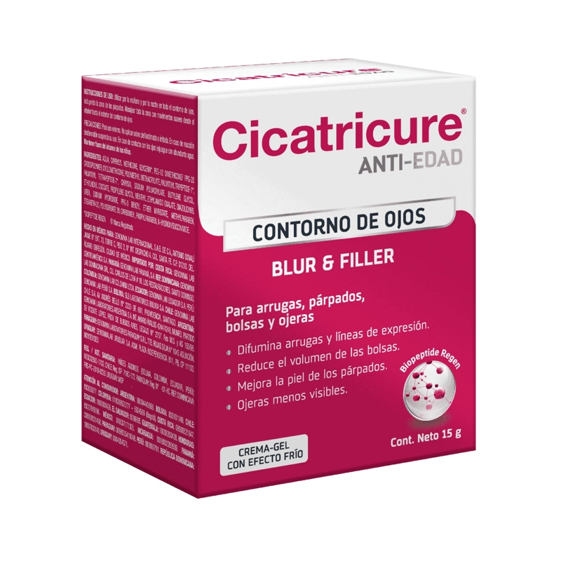 CICATRICURE CONTORNO DE OJOS BLUR & FILLER 15 G - 2