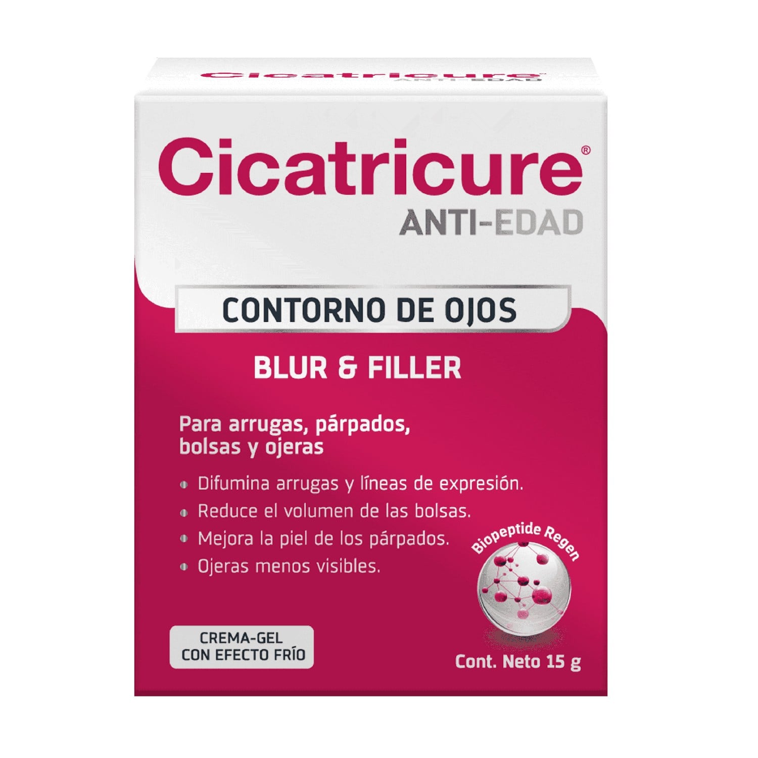 CICATRICURE CONTORNO DE OJOS BLUR & FILLER 15 G - 3