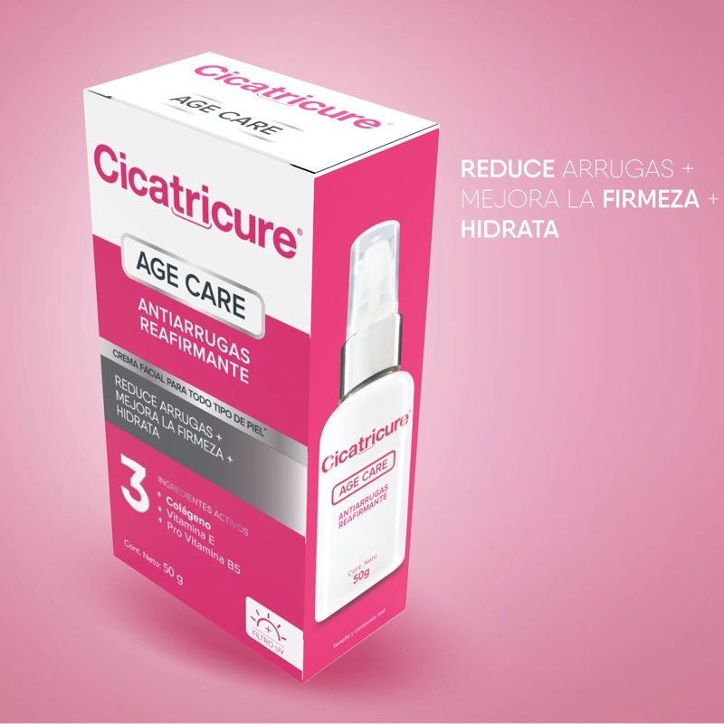CICATRICURE AGE CARE CREMA ANTIARRUGAS REAFIRMANTE 50 G - 8