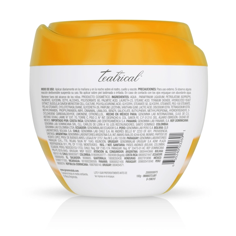 TEATRICAL CREMA FACIAL ACLARADORA 200 GR - 3