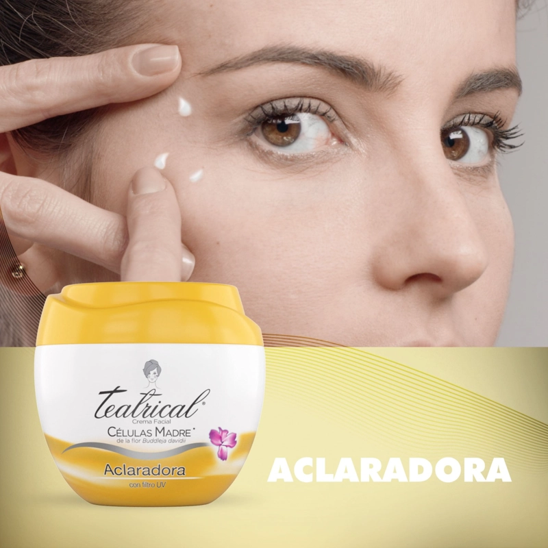 TEATRICAL CREMA FACIAL ACLARADORA 200 GR - 6