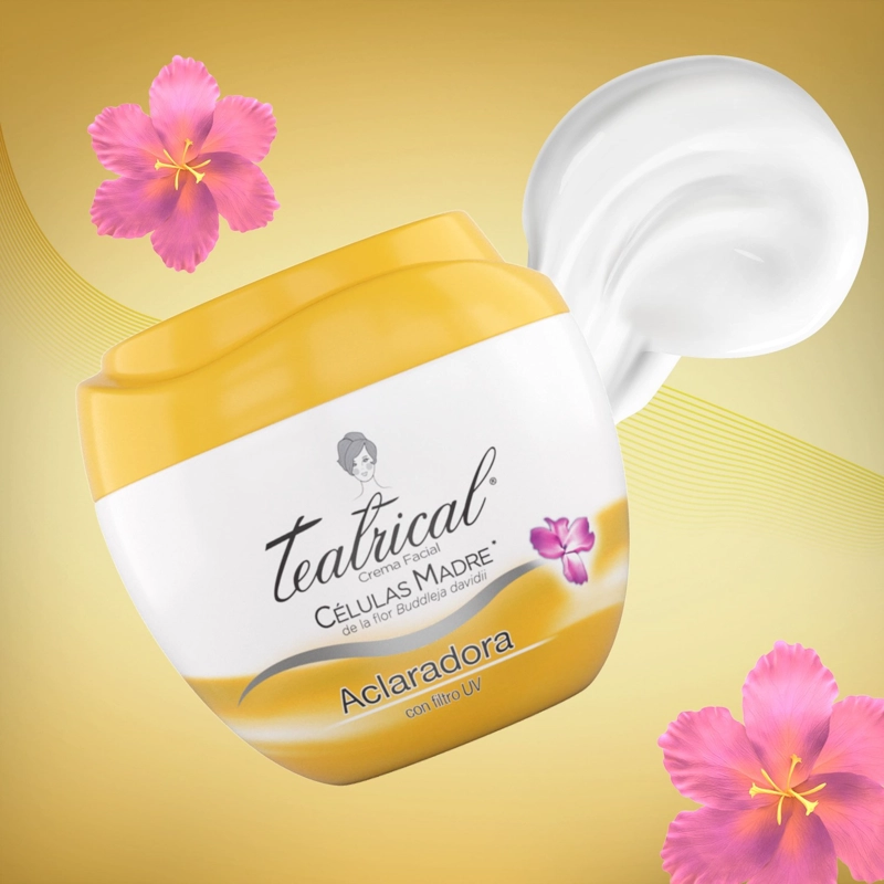 TEATRICAL CREMA FACIAL ACLARADORA 200 GR - 8