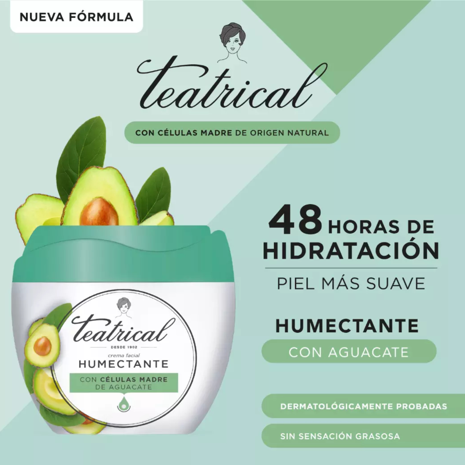 TRATAMIENTO ANTIEDAD ROSTRO TEATRICAL CREMA FACIAL HUMECTANTE 200 GR - 2