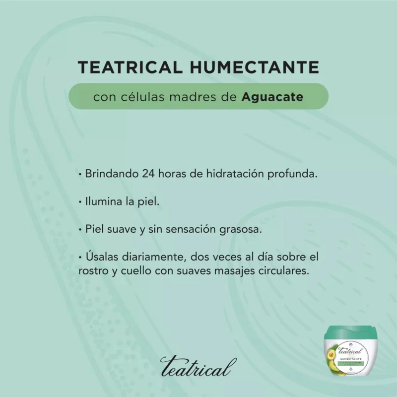 TEATRICAL CREMA FACIAL HUMECTANTE 100 GR - 3