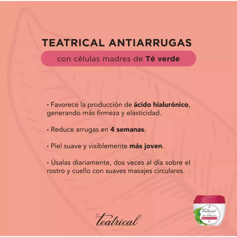 TEATRICAL CREMA FACIAL ANTIARRUGAS 100 GR - 3