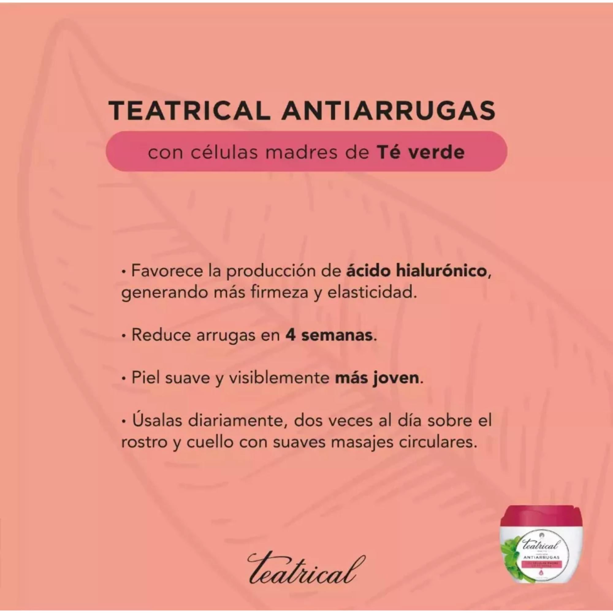 TEATRICAL CREMA FACIAL ANTIARRUGAS 100 GR - 3