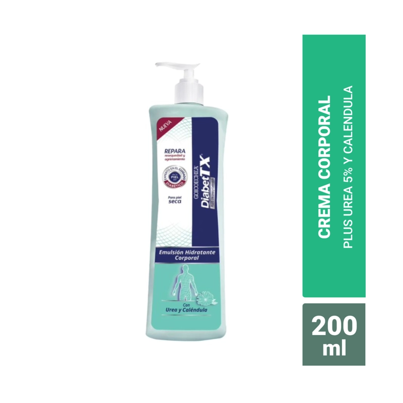 GOICOECHEA DIABETTX EMULSION 5% UREA Y CALE NDULA 200 ML - 1