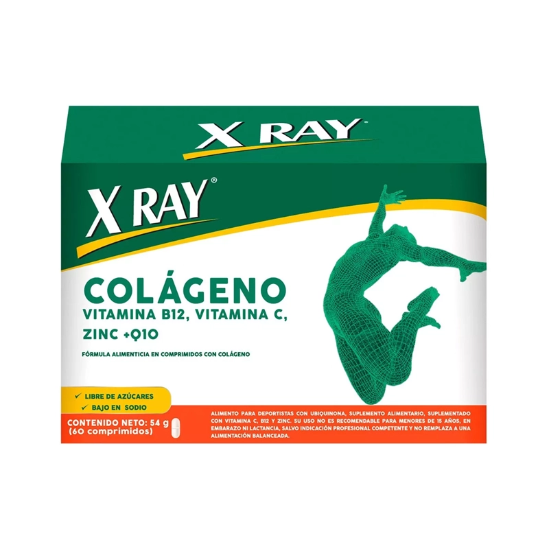 SUPLEMENTO XRAY X-RAY COLAGENO COMPRIMIDOS 60 UN - 1