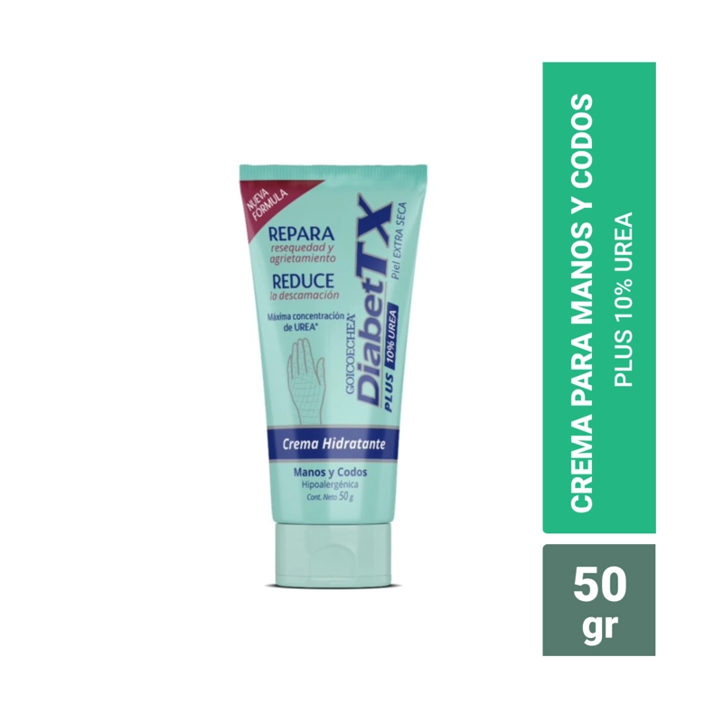GOICOECHEA DIABET TX CREMA PLUS UREA 10% MANOS Y CODOS - 1