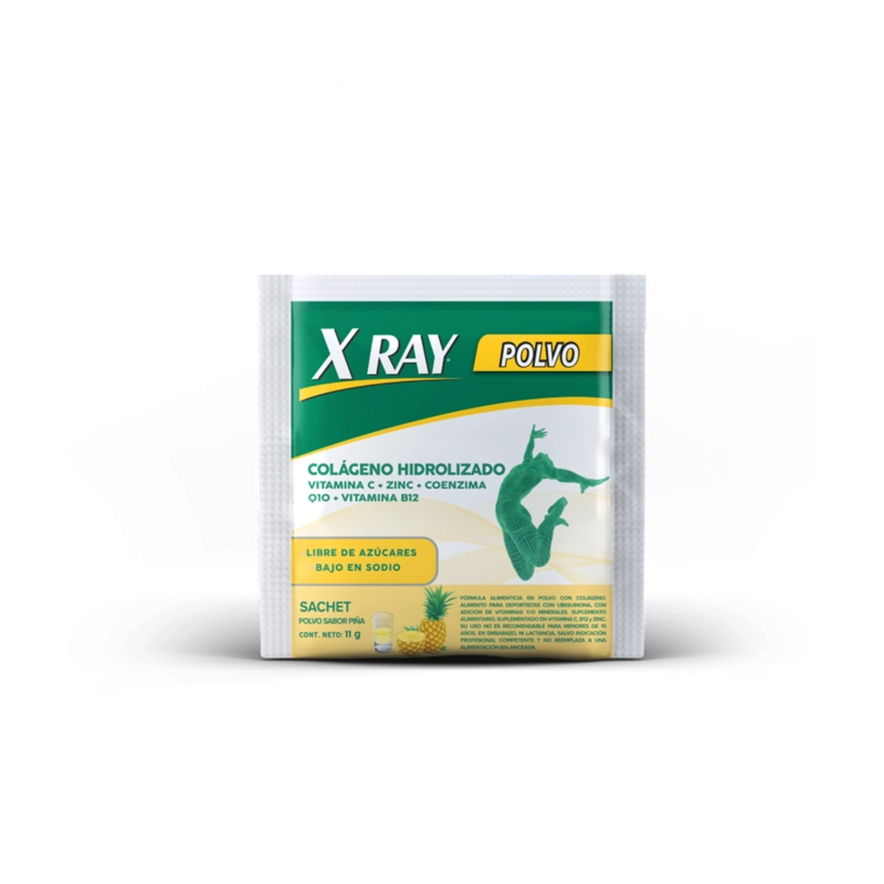 X RAY COLAGENO EN POLVO SABOR A PIÑA 30 SACHET - 3