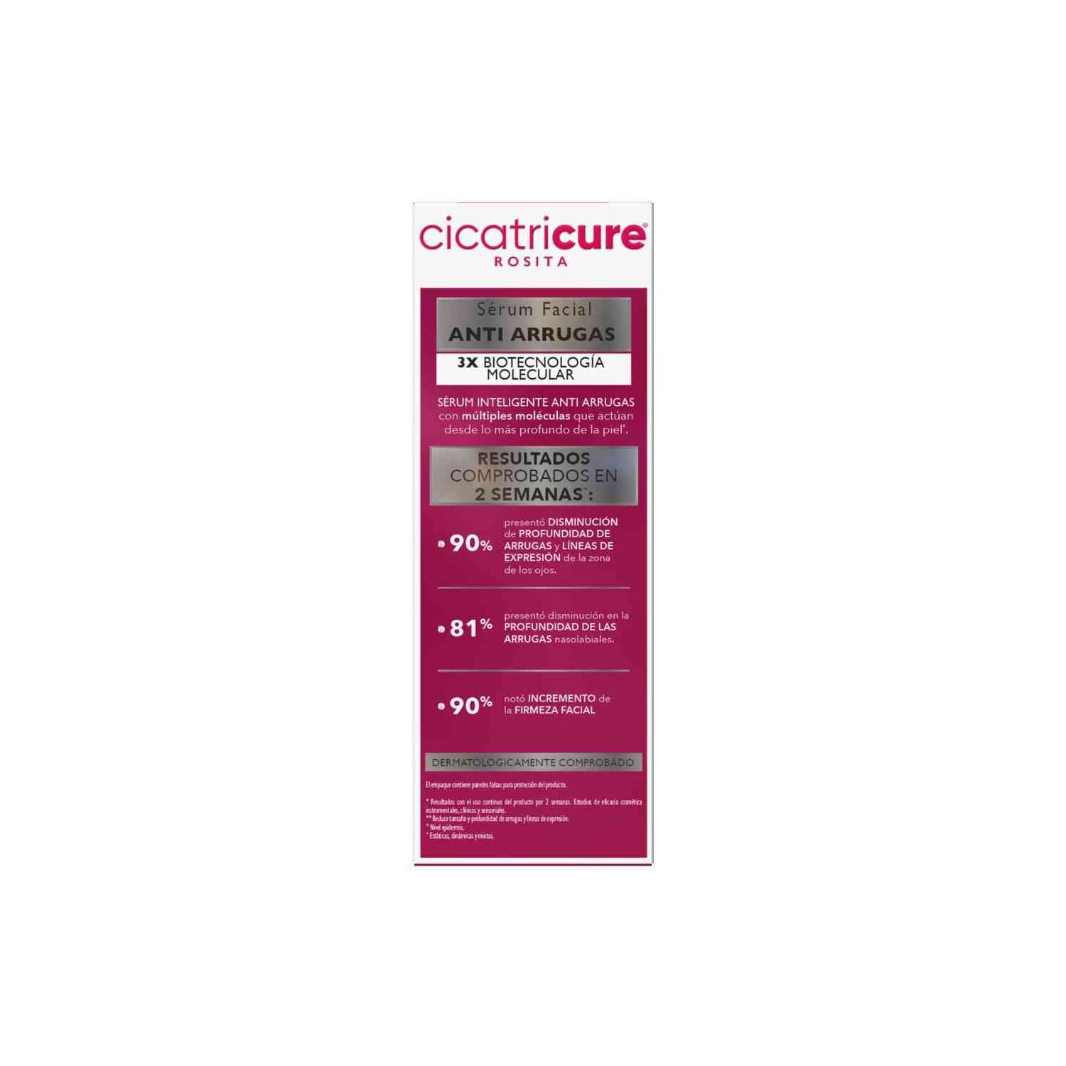 CICATRICURE SÉRUM FACIAL ANTIARRUGAS 30 ML - 5
