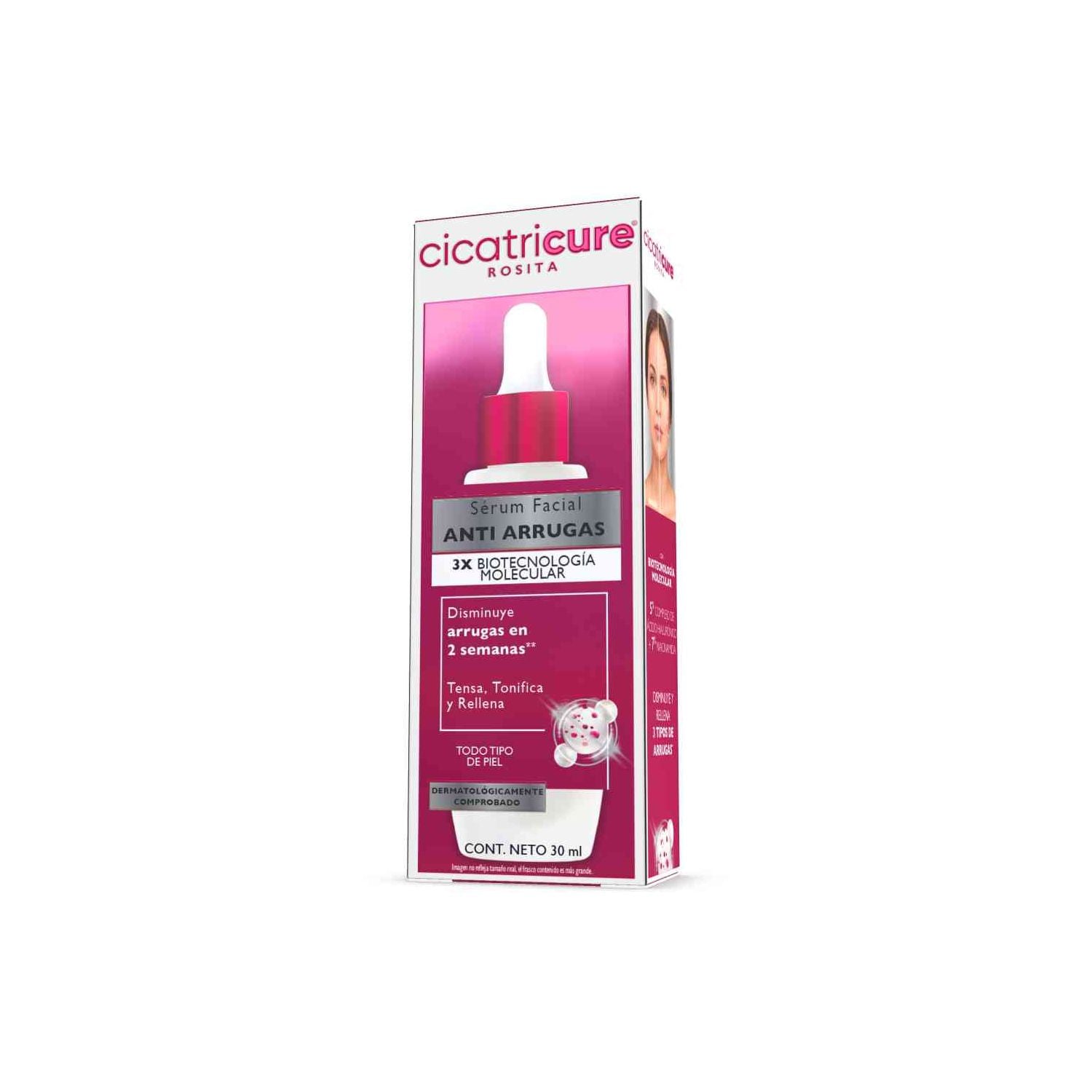 CICATRICURE SÉRUM FACIAL ANTIARRUGAS 30 ML - 7
