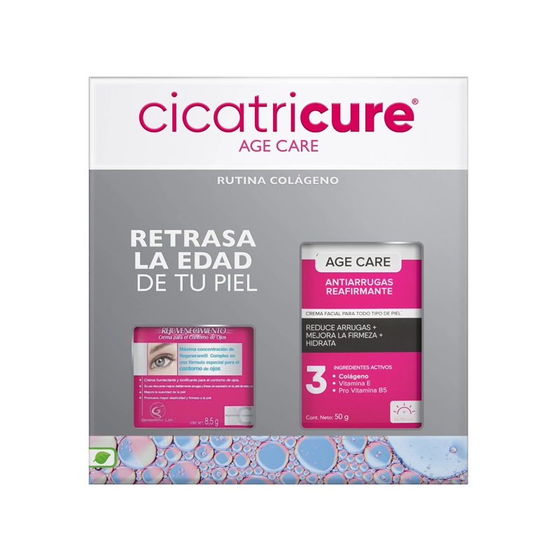 PACK CICATRICURE AGE CARE REAFIRMANTE+CICATRICURE OJOS 8,5GR - 1