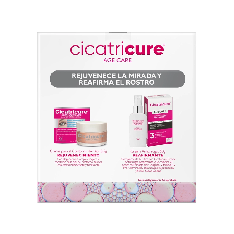 PACK CICATRICURE AGE CARE REAFIRMANTE+CICATRICURE OJOS 8,5GR - 2