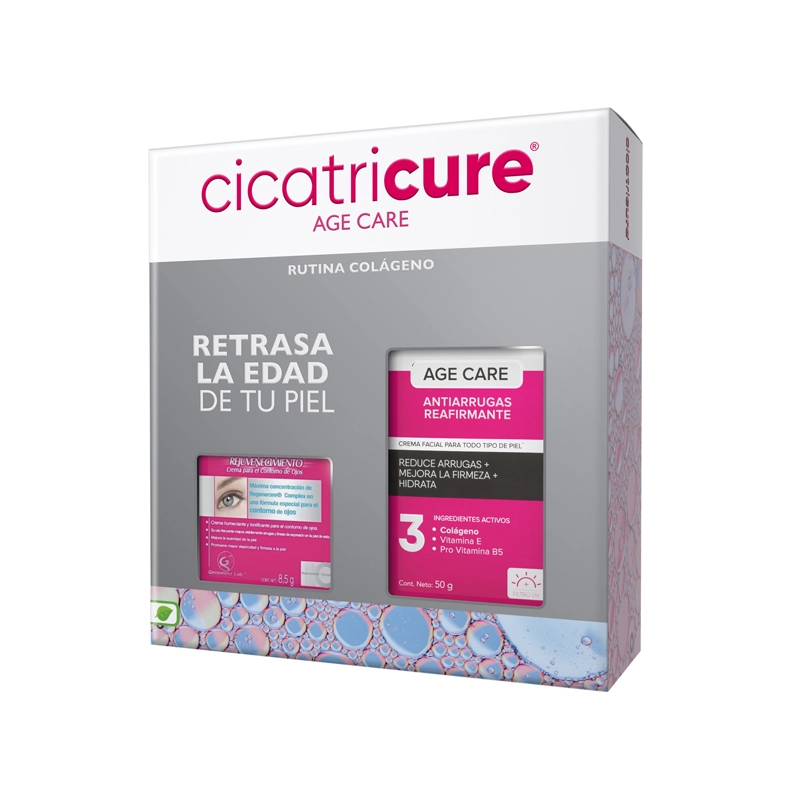 PACK CICATRICURE AGE CARE REAFIRMANTE+CICATRICURE OJOS 8,5GR - 3