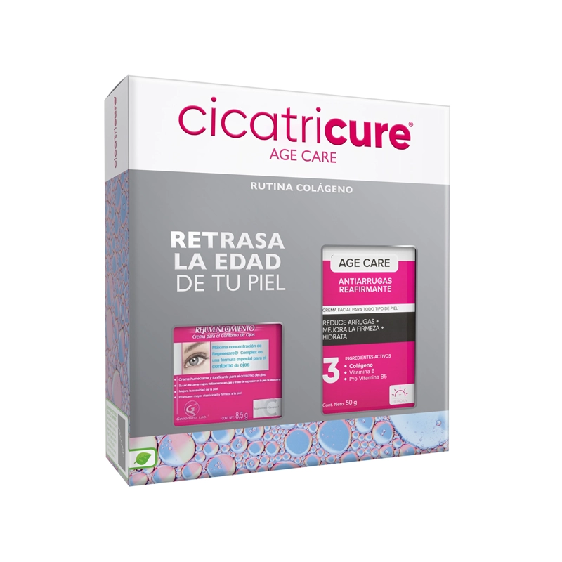 PACK CICATRICURE AGE CARE REAFIRMANTE+CICATRICURE OJOS 8,5GR - 4