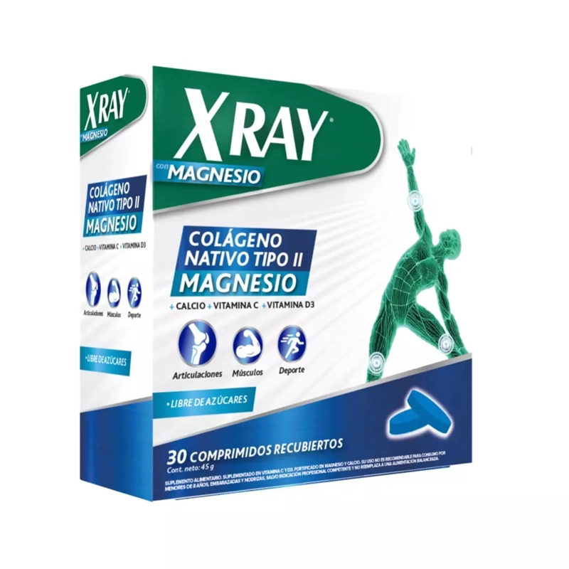 XRAY MAGNESIO 30 COMPRIMIDOS - 1