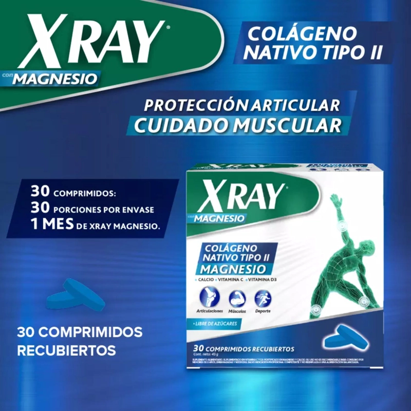 XRAY MAGNESIO 30 COMPRIMIDOS - 3