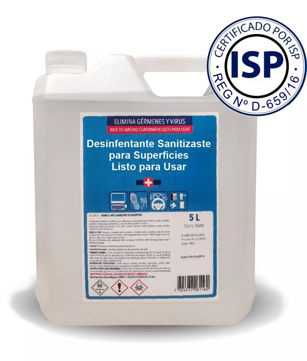 SET 2 LIMPIADORES WINKLER NUTRITION SANITIZANTE REGISTRO ISP - 2