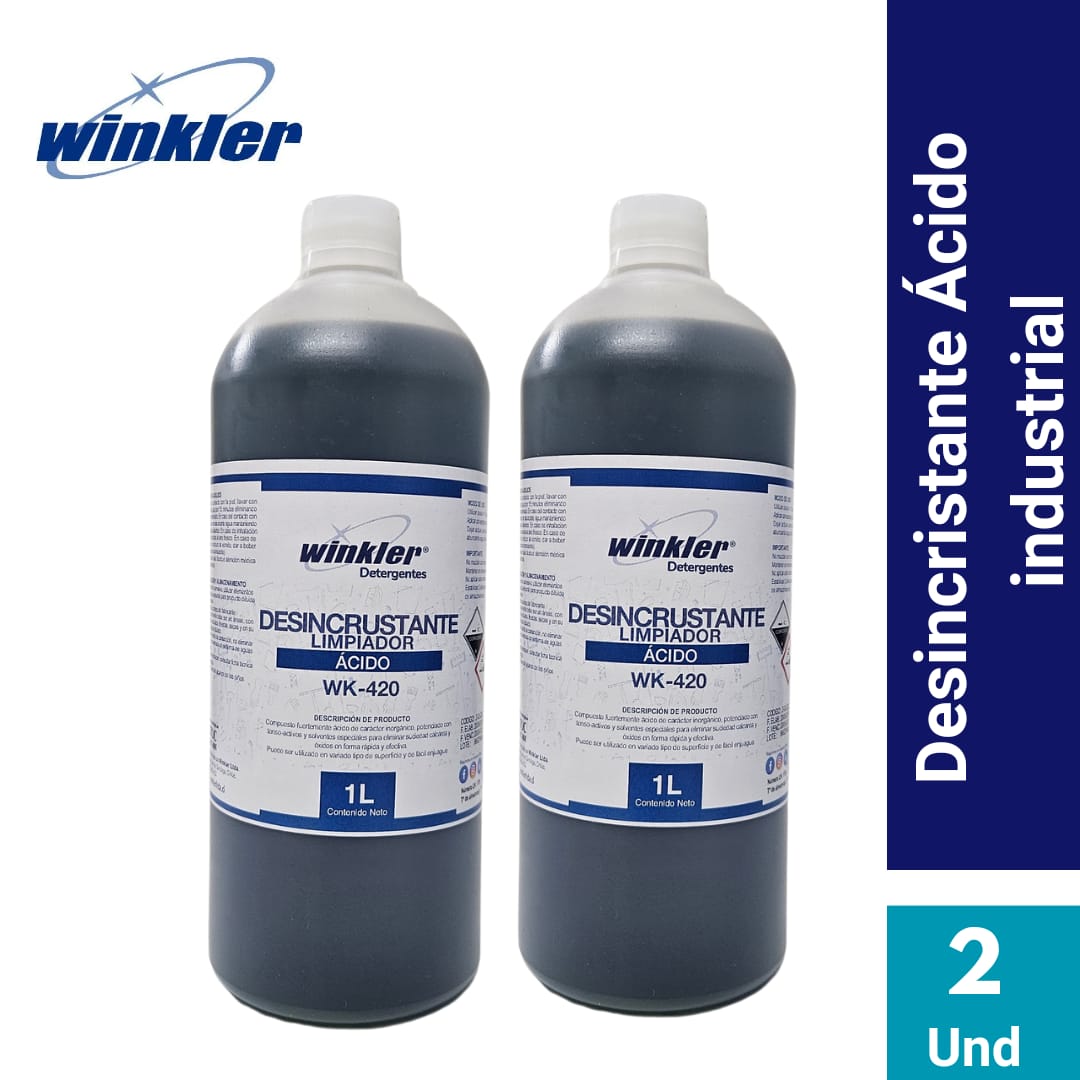 DESINCRUSTANTE DE SARRO Y CAL CONCENTRADO - WINKLER (2UND) - 1