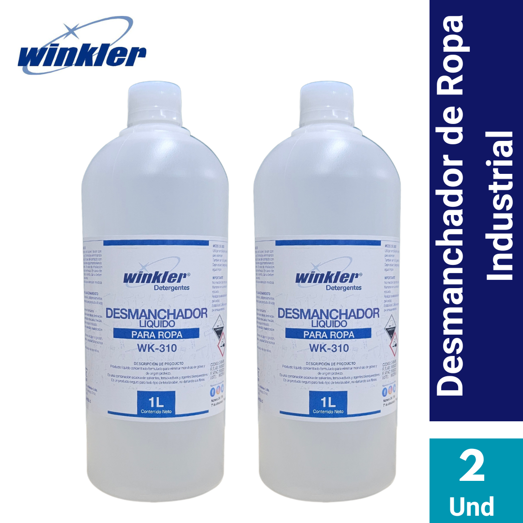 DESMANCHADOR DE ROPA INDUSTRIAL WK-310 WINKLER (2 UND) - 1