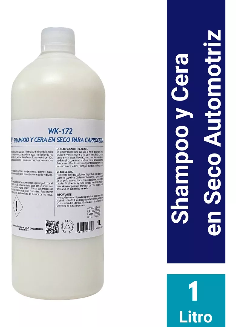 SHAMPOO Y CERA EN SECO PARA CARROCERIA WINKLER - 2