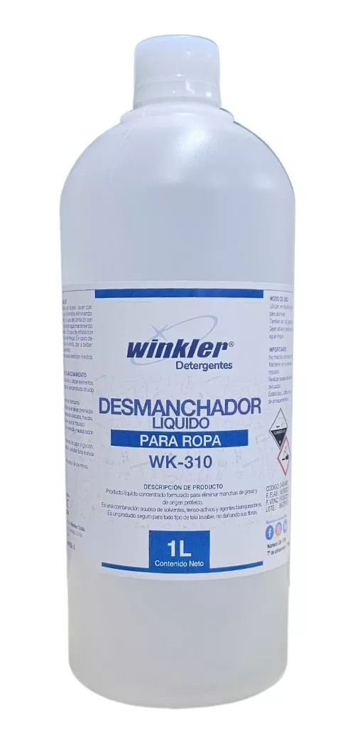 DESMANCHADOR DE ROPA INDUSTRIAL CONCENTRADO - WINKLER - 2