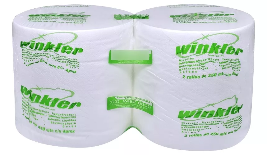 TOALLA WINKLER NUTRITION 2 UN PAPEL 29G FIBRA LARGA 250 MT - 1