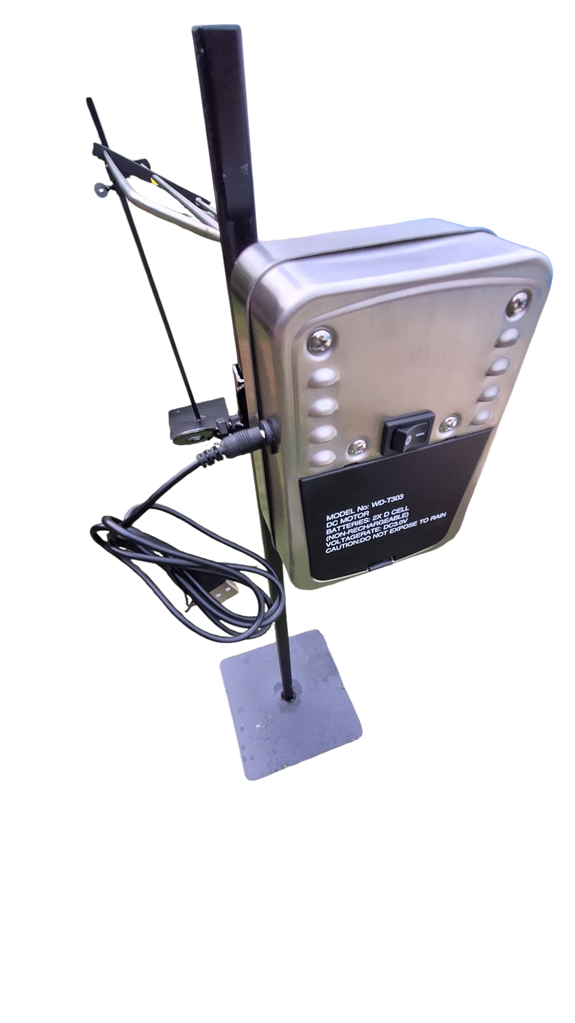 SPIEDO A PILAS 15 kg Y 220 volts+ BASES - 3