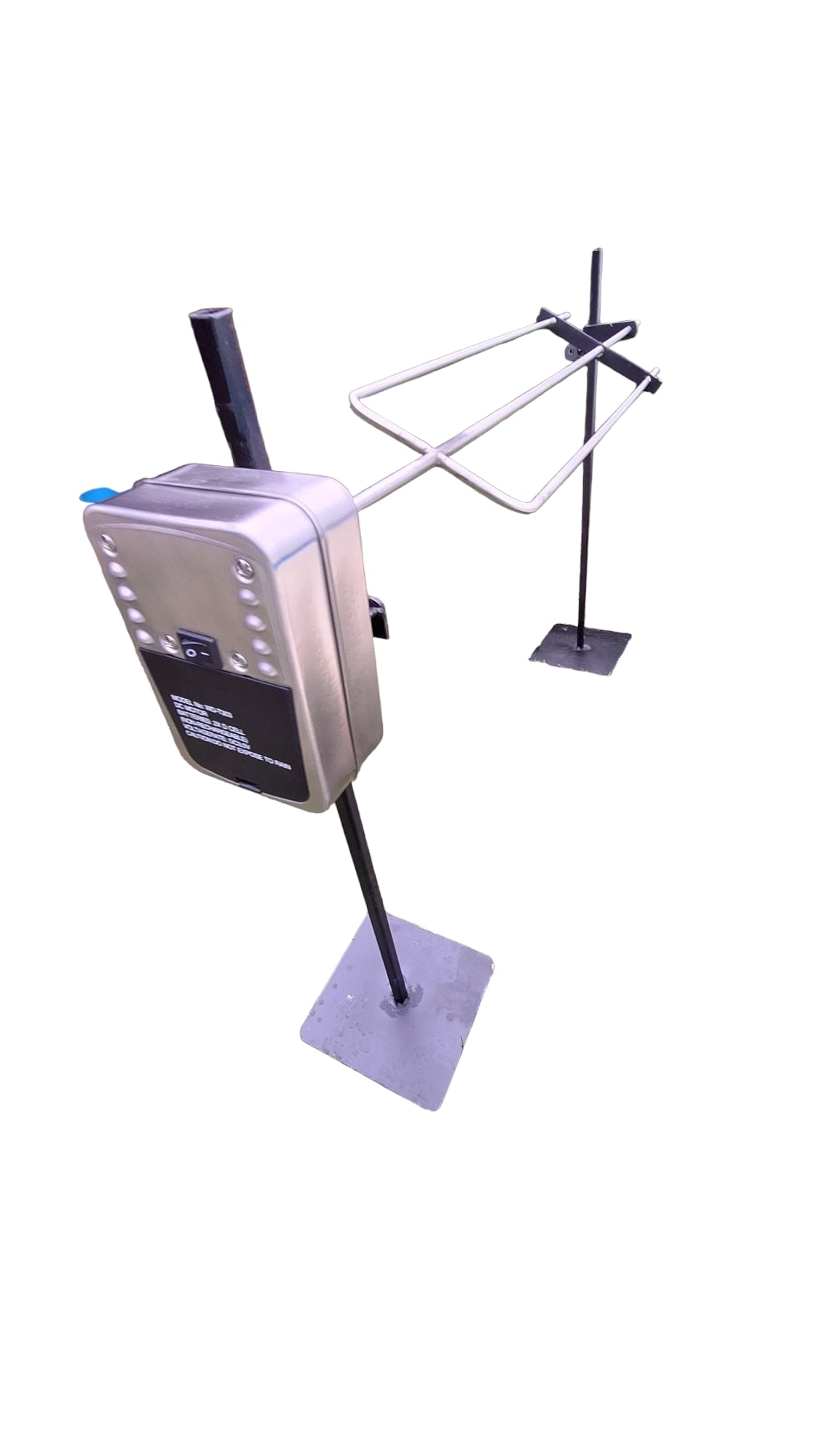 SPIEDO A PILAS 15 kg Y 220 volts+ BASES - 6